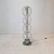 Lampadaire italien en verre space age, années 1980