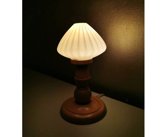 Set Of 2 Vintage 70s Wooden Table Lamps Selency Set Of 2 Vintage 70s Wooden Table Lamps, Vintage Wooden Table Lamps