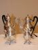 Silver-plated metal tea and coffee service in Empire style.