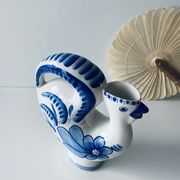 Old ceramic rooster pitcher