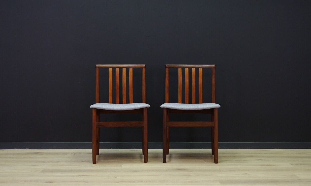 Scandinavian design chairs 60 70 teak