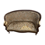 Louis XV sofa in oak