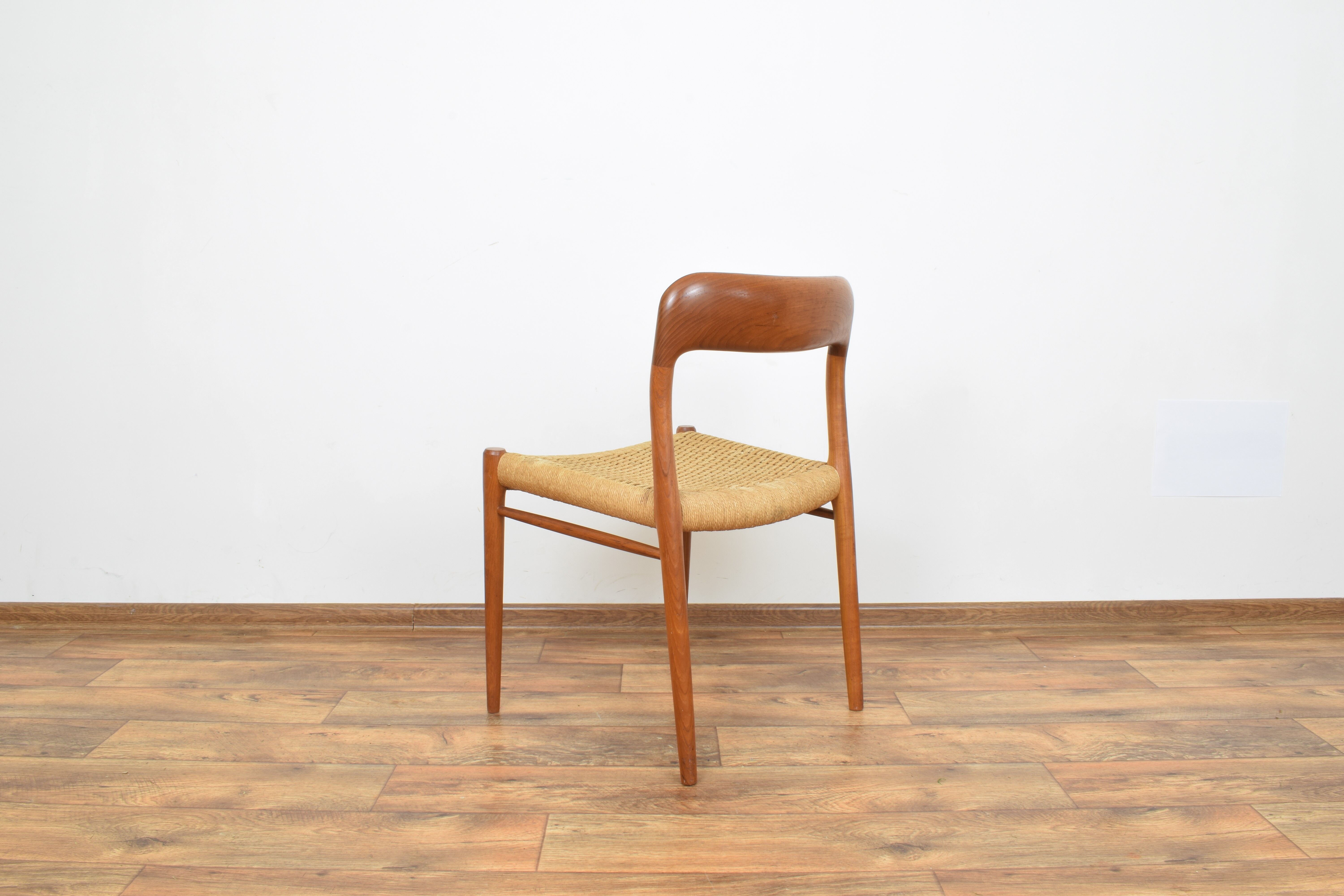 Mid-century model 75 chair by Niels Otto Møller for J.L. Møllers, 1960
