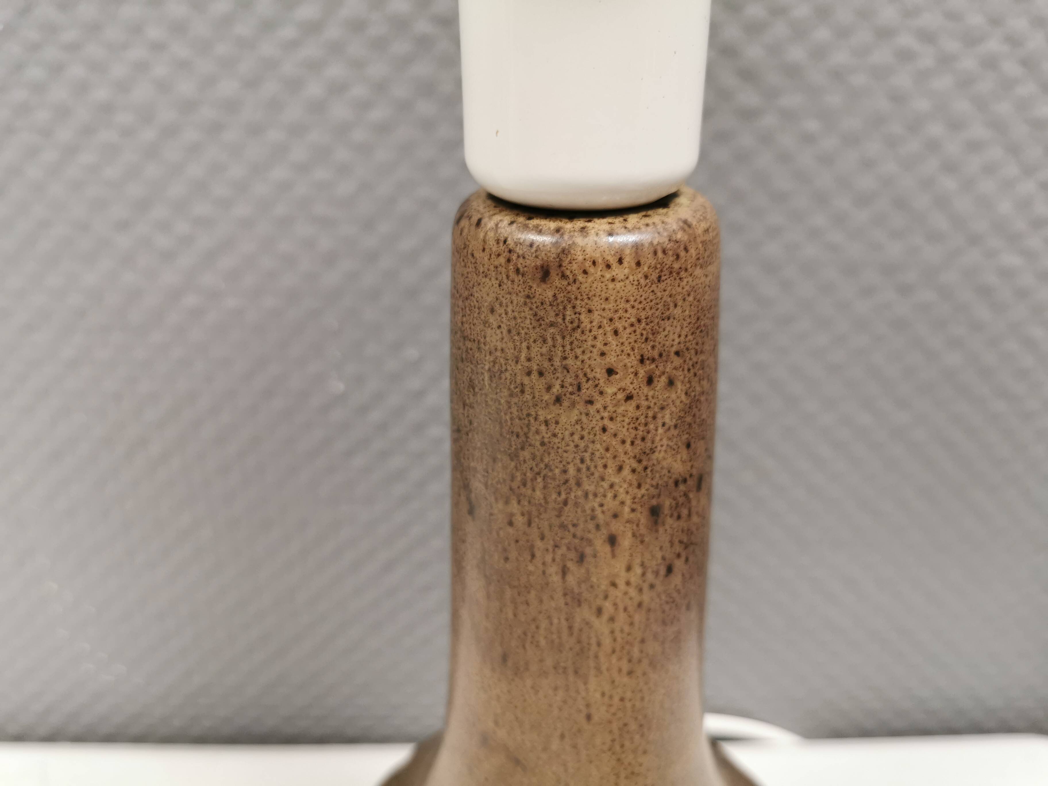 Table lamp from Løvemose Ceramics, Denmark, 1980s.