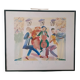 Nick Orsborn — Quartet — Vintage British Art Print, 1986