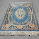 Handmade Oriental rug Indo-Savonnerie - 122 x 180 cm - "Galerie Sardje"
