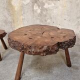 4 stools and 1 walnut coffee table
