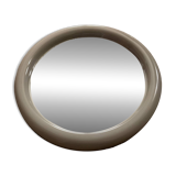 Vintage round mirror from the 70s
