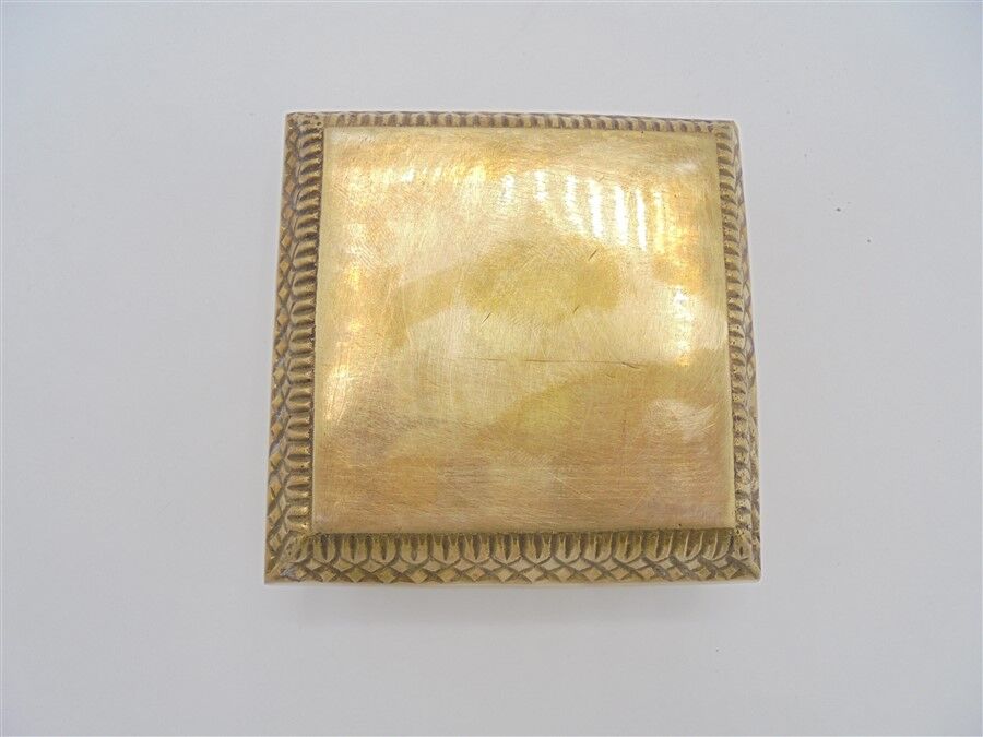 Brass ashtray