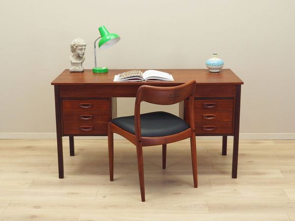 Bureau danois en teck, années 1970