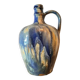 Paul Langeron blue glazed terracotta jug