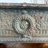 Pair of cast iron planters of the nineteenth century - planter