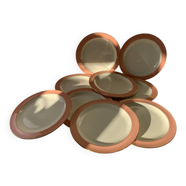 Assiettes vintage Boch