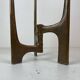 Brutalist Floor Candle Holder by Michael Harjes, Germany, 1960