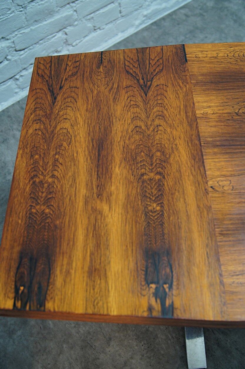 Vintage adjustable rosewood dining or coffee table from K&G, 1960s