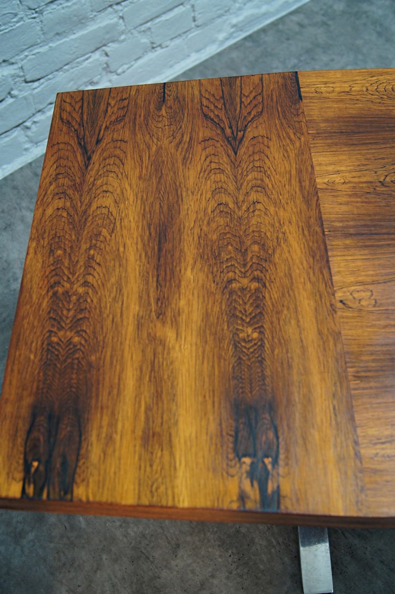 Vintage adjustable rosewood dining or coffee table from K&G, 1960s