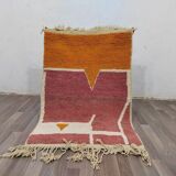 Handmade Beni Ouraine rug, size 100 x 200 cm