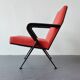 Model chair resting by Friso Kramer for Ahrend de Cirkel 1965