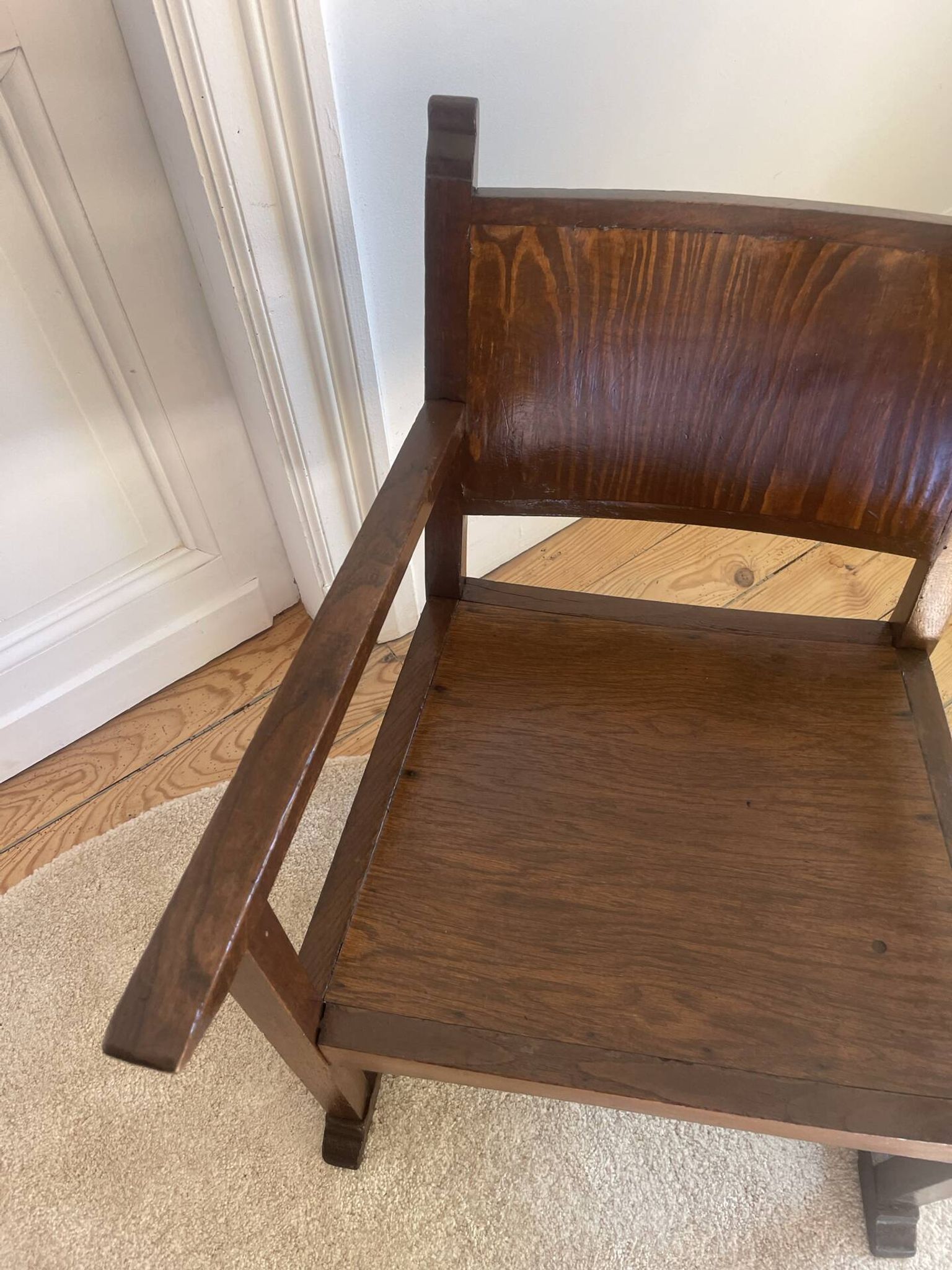 Fauteuils art déco  en bois