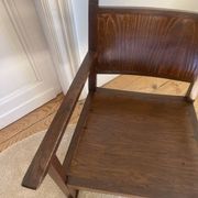 Fauteuils art déco  en bois