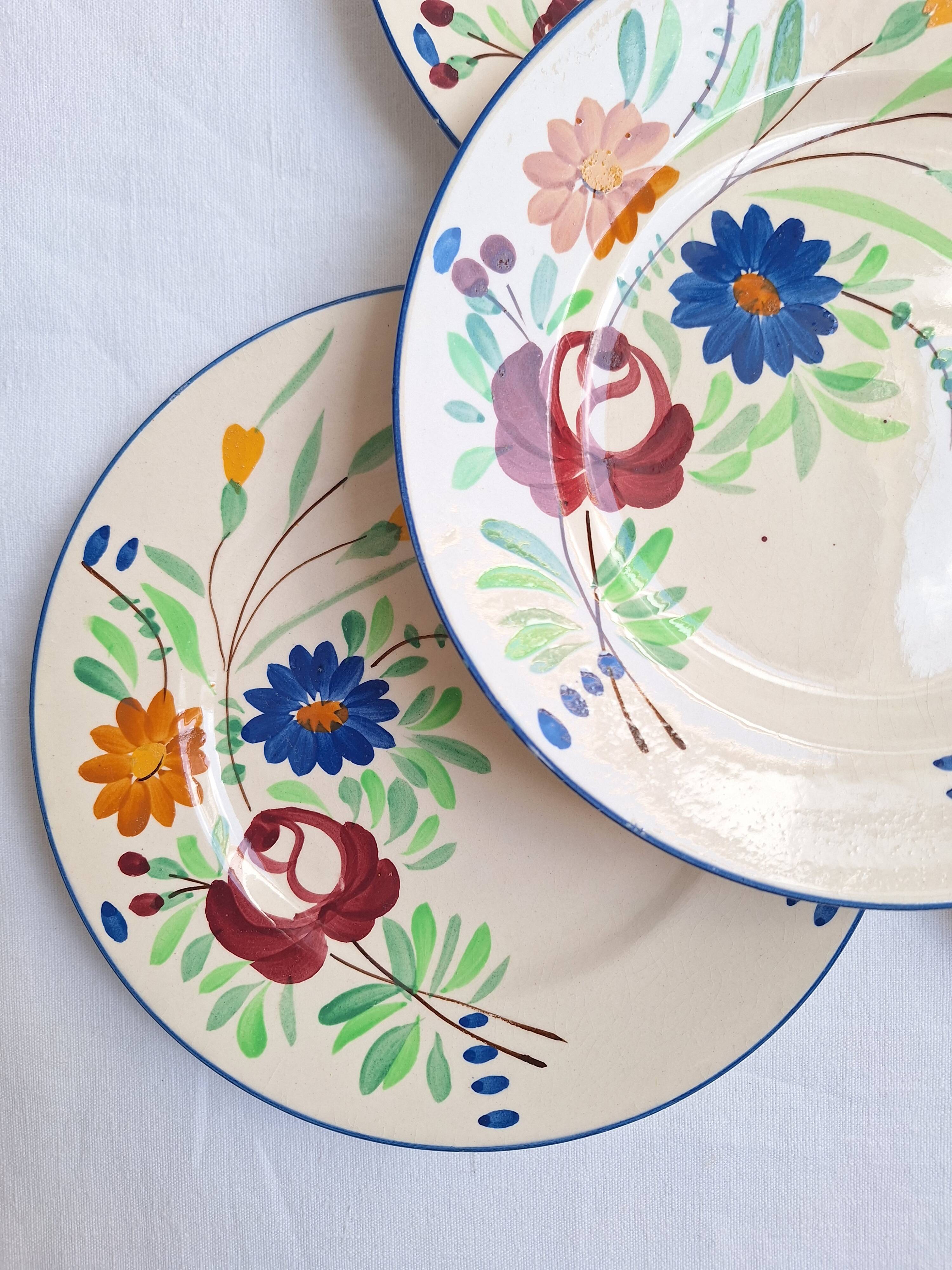 Longchamp dessert plates