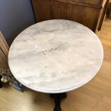 Marble bistro table