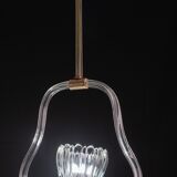 Charming Art Decò Barovier and Toso Chandelier, 1940s