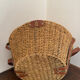 Woven rope basket