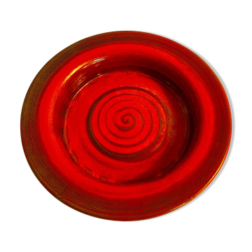 Vintage red dish