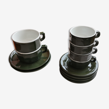 Coffee and chocolate cups
