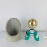 Postmodern lamp from the 80s, Memphis style.