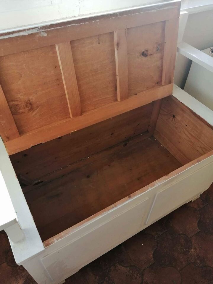 Art deco storage bench, 1930s