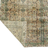 Anatolian handmade vintage rug 204 cm x 125 cm