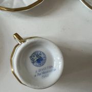 Service à café en porcelaine de Limoges Baynaud & cie