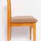 Mid-Century Bouclé Lounge Chair, Light Wood, M. Zielinski, Europe 1960s