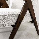 Set Of 3 mid-century Armchairs, Type 300-177 “Bunny”, Poland, 1970’S