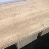 Table basse en travertin