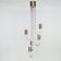 Italian chandelier in the Reggiani style, 1970s.