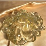 Murano blown glass bowl empty pocket