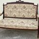 Wooden bench Louis XVI style