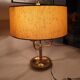 Old hot water bottle lamp