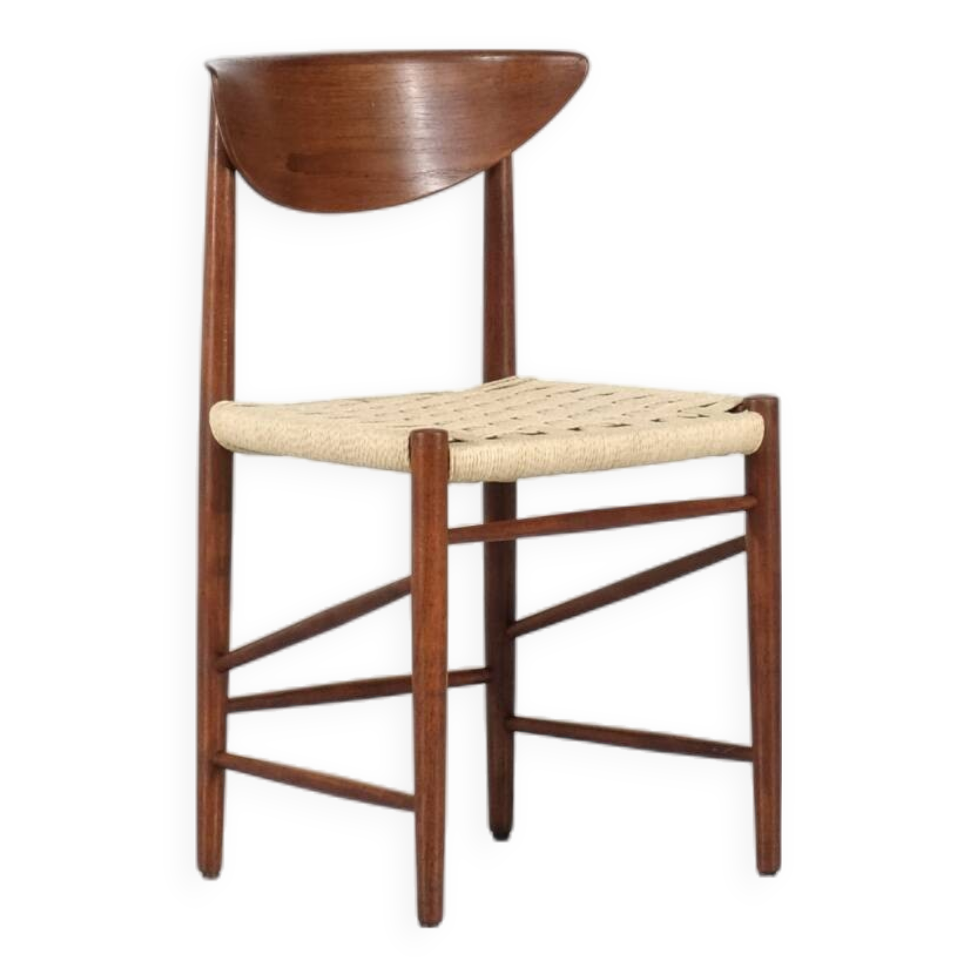 “316” chair by Peter Hvidt & Mölgaard Nielsen for Søborg Møbelfabrik.