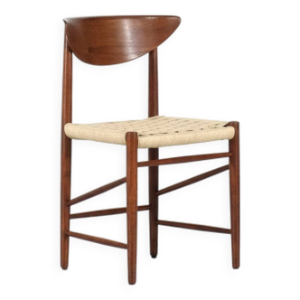 Chaise « 316 » par Peter Hvidt & Mölgaard Nielsen pour Søborg Møbelfabrik.