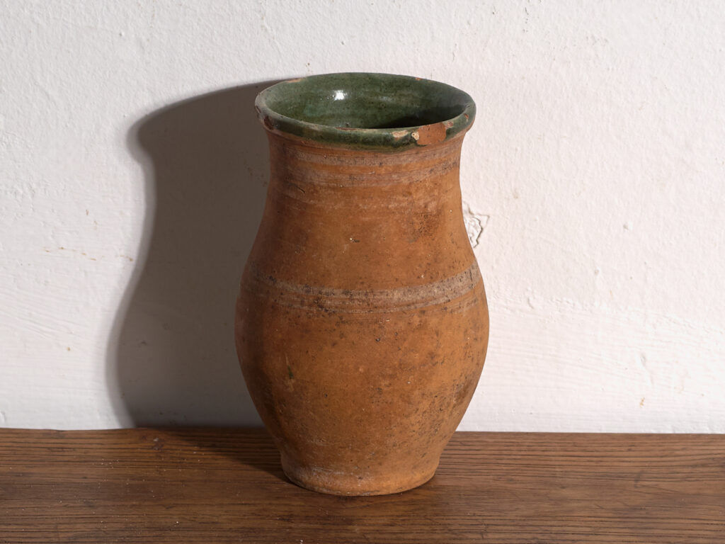 Antique glazed ceramic vase – Central Europe, circa 1920