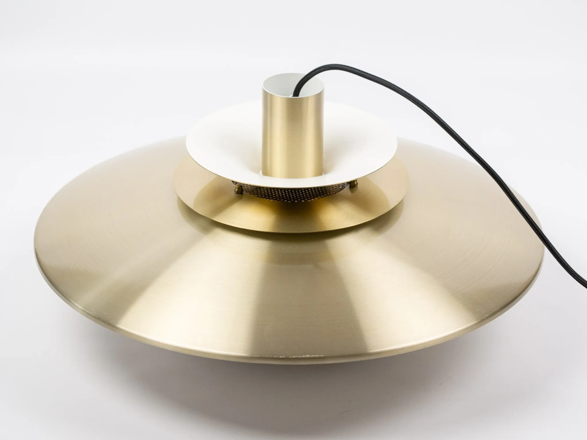 Danish vintage Verona pendant lamp by Kurt Wiborg, Jeka. 1980s
