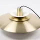 Danish vintage Verona pendant lamp by Kurt Wiborg, Jeka. 1980s