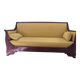 Mahogany canapé – Restoration period (19th century) – Yellow fabric