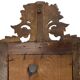 Petit miroir de dame Louis XVI en bois sculpté et doré