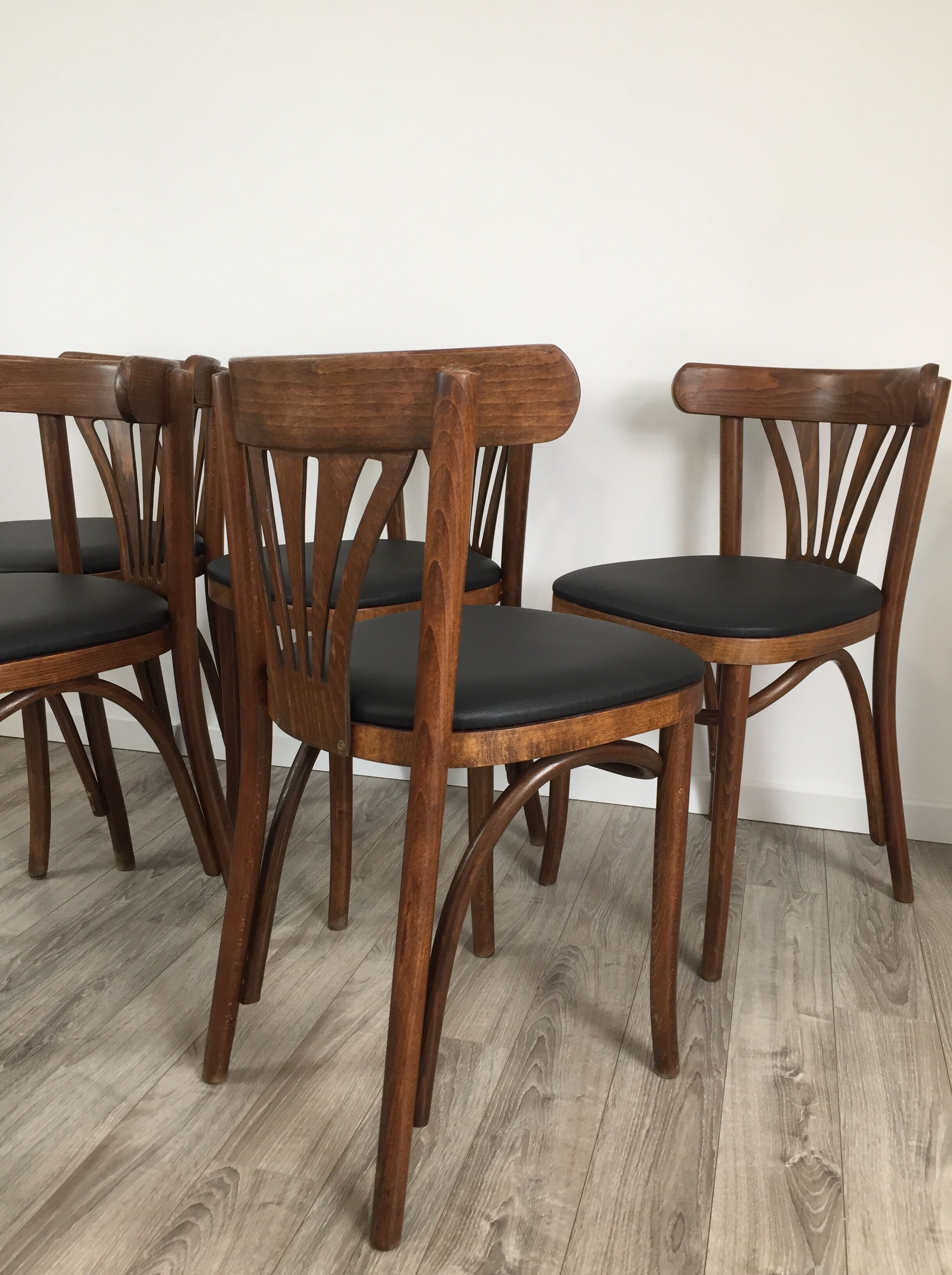 Set of 6 chairs bistro
