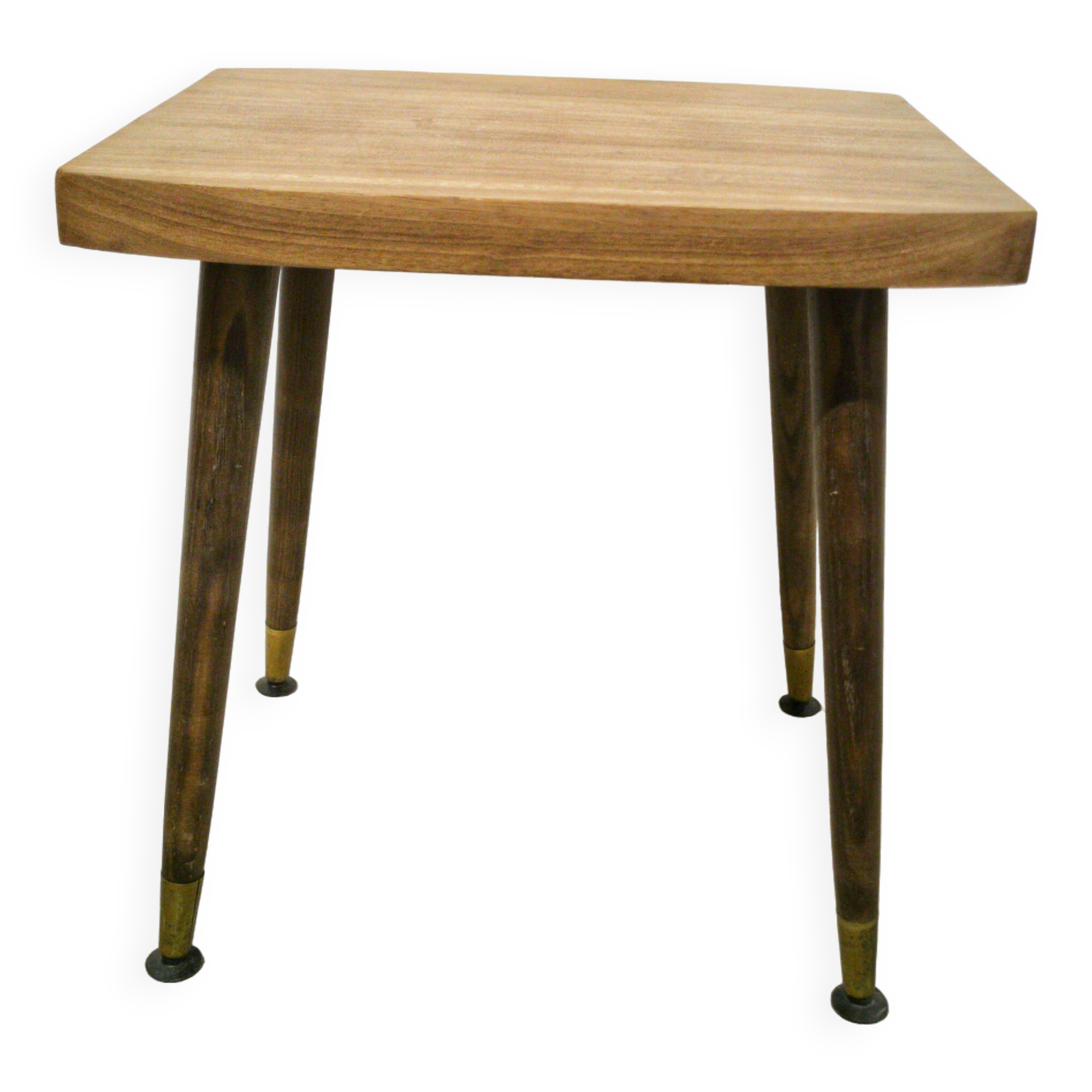 Side table with compass legs